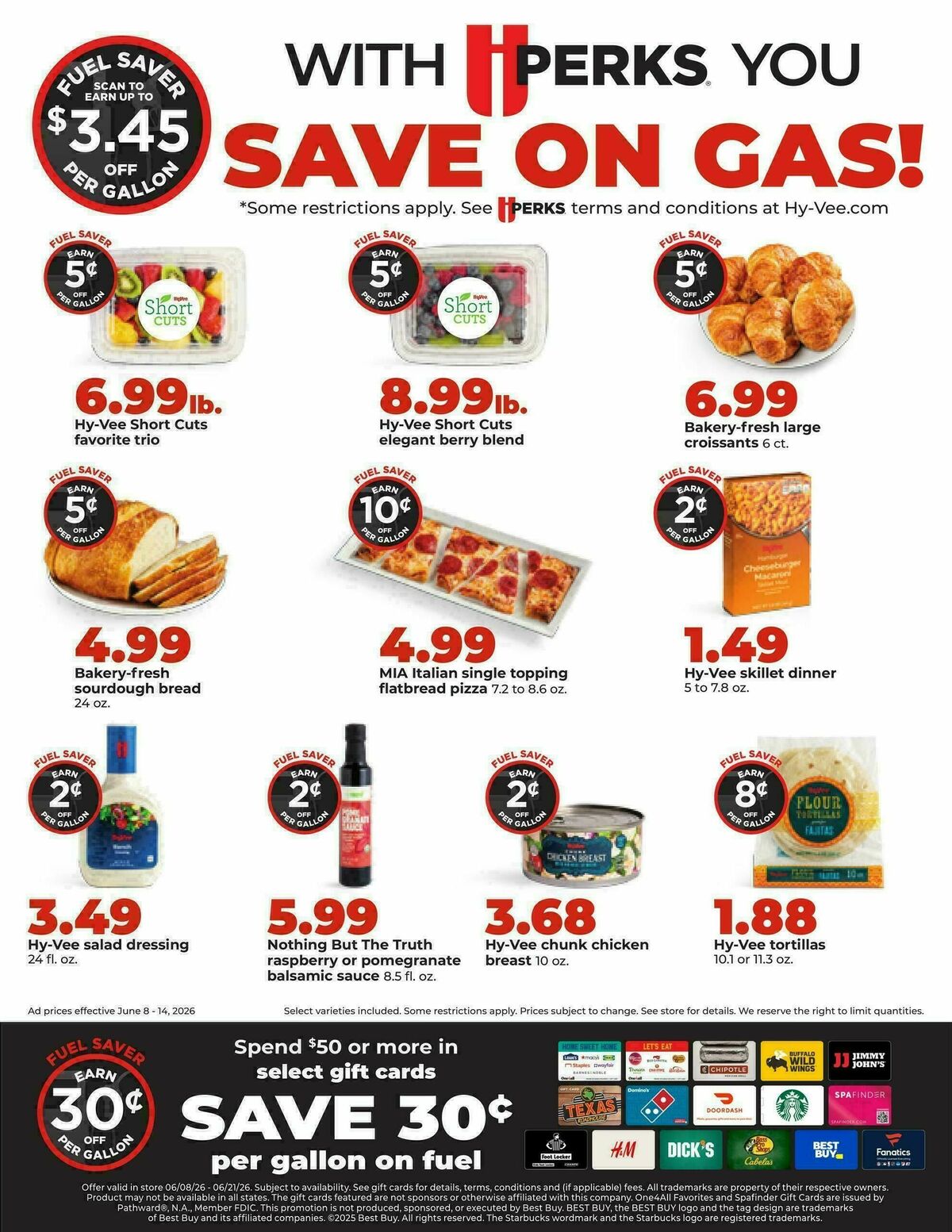 Hy-Vee Weekly Ad from June 8