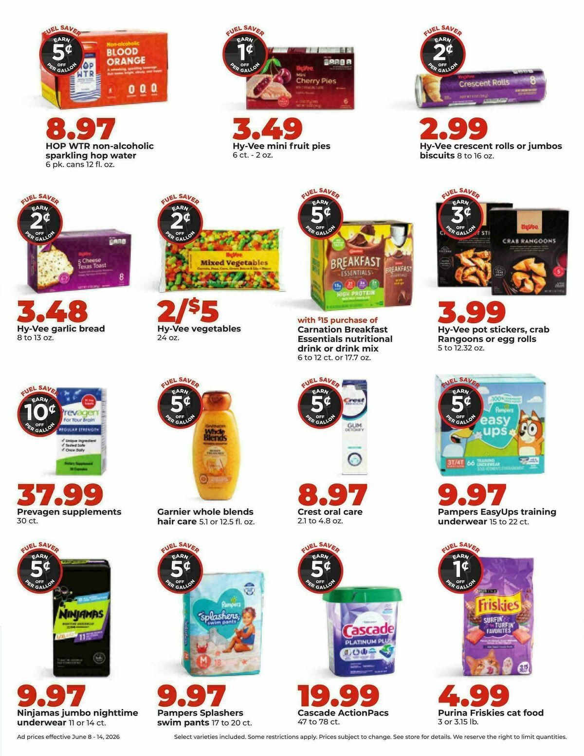 Hy-Vee Weekly Ad from June 8