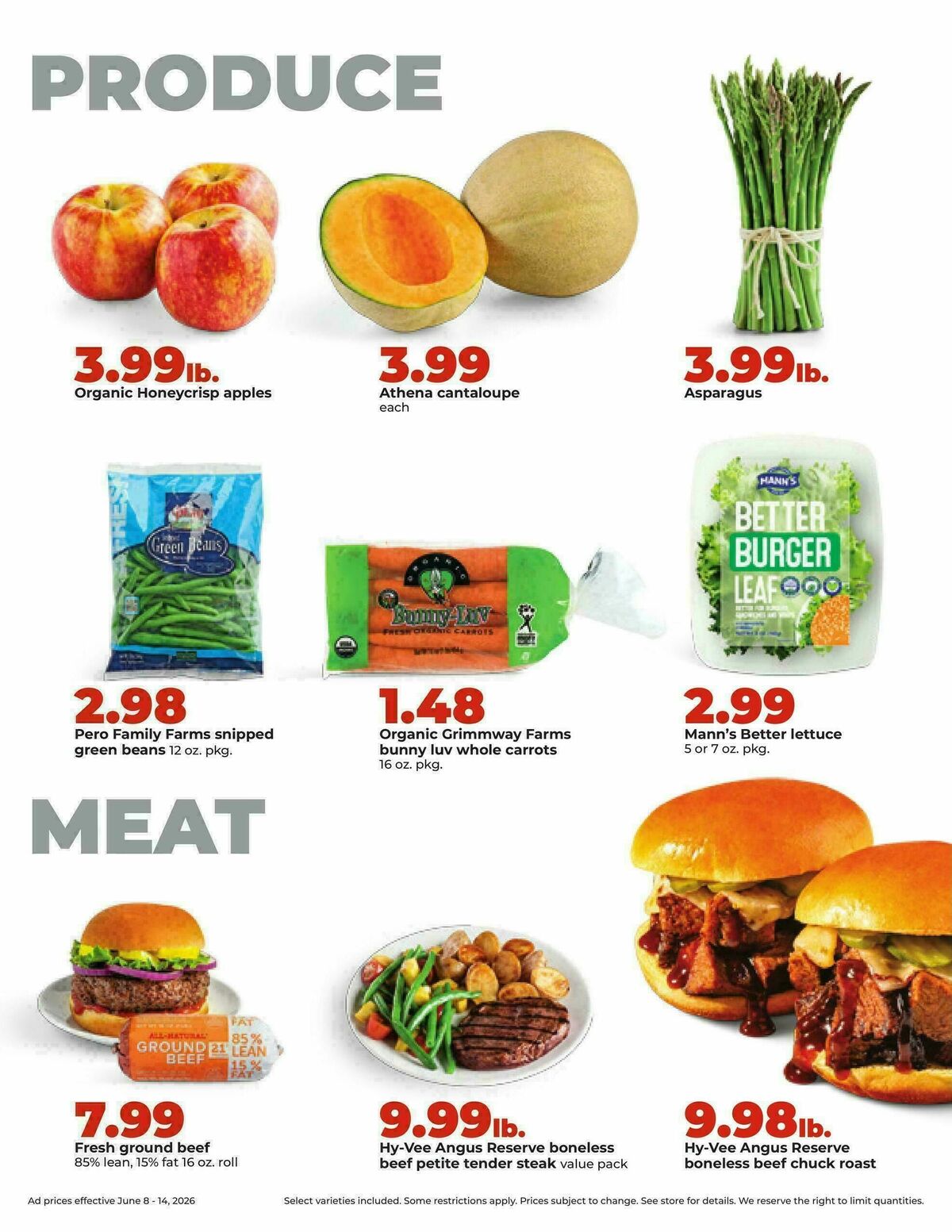 Hy-Vee Weekly Ad from June 8