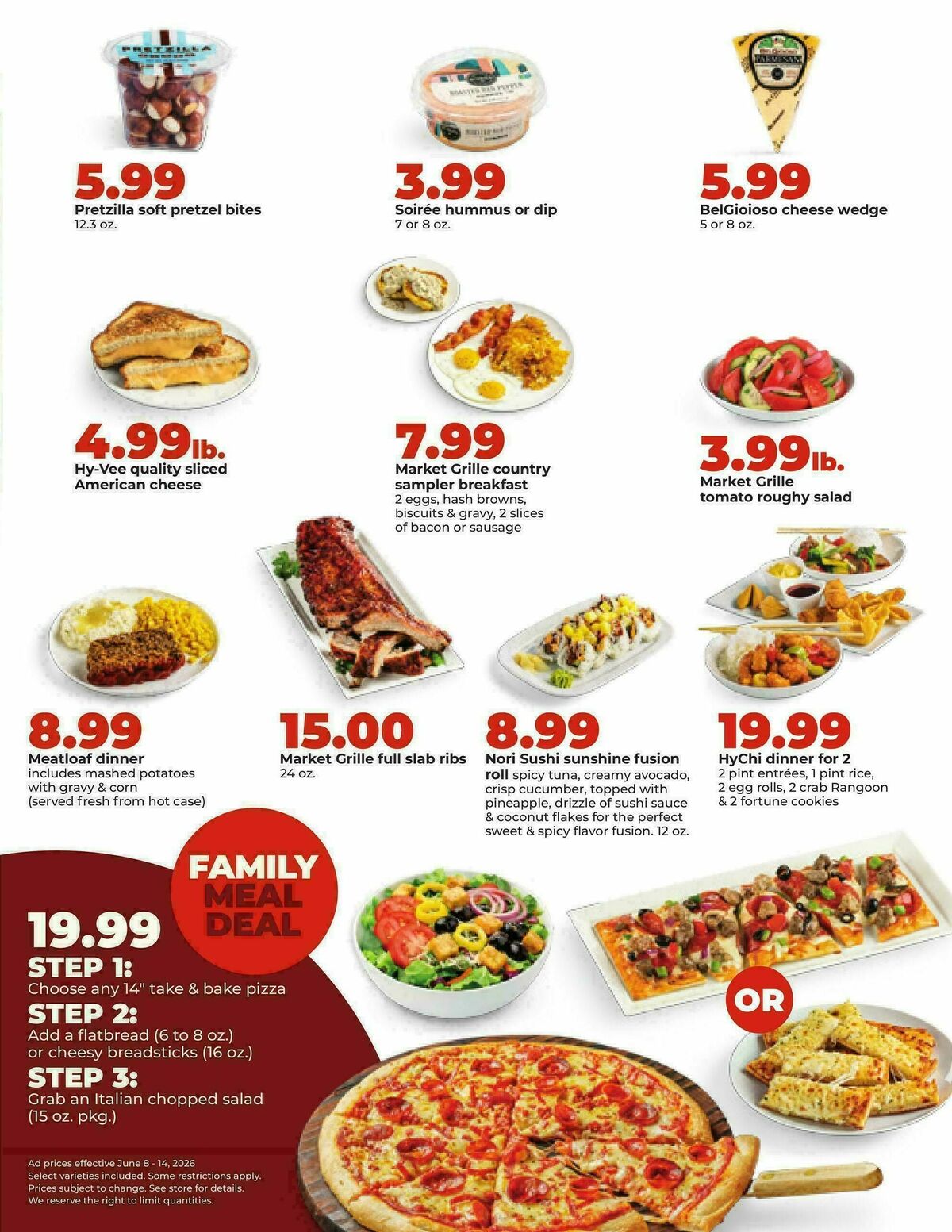 Hy-Vee Weekly Ad from June 8