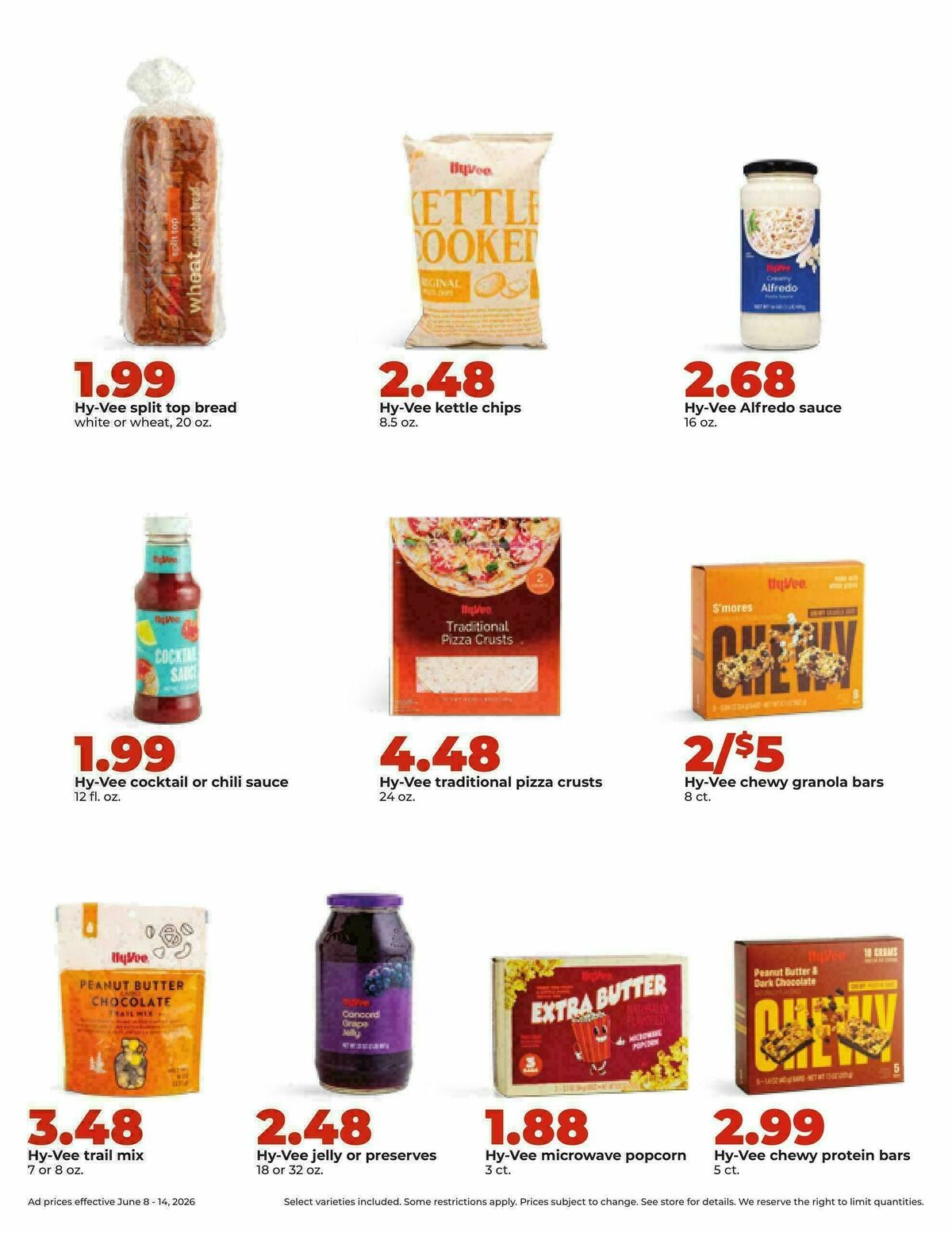 Hy-Vee Weekly Ad from June 8