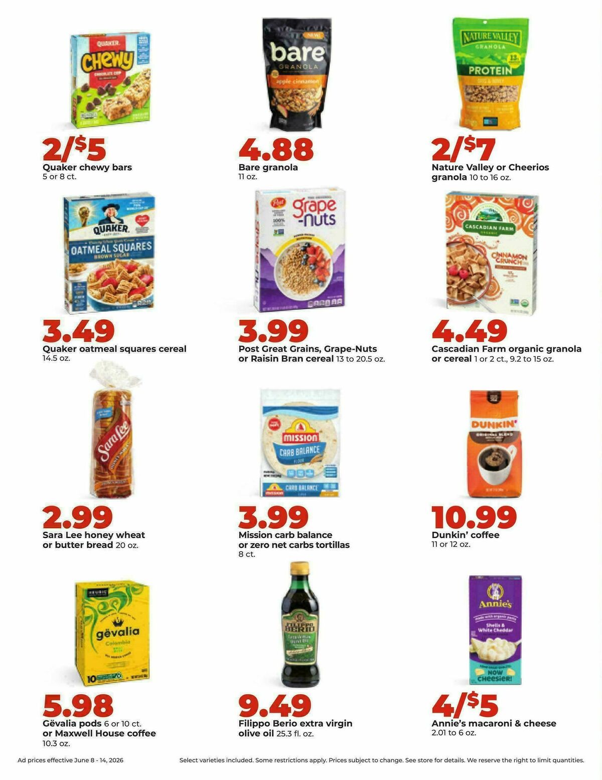 Hy-Vee Weekly Ad from June 8