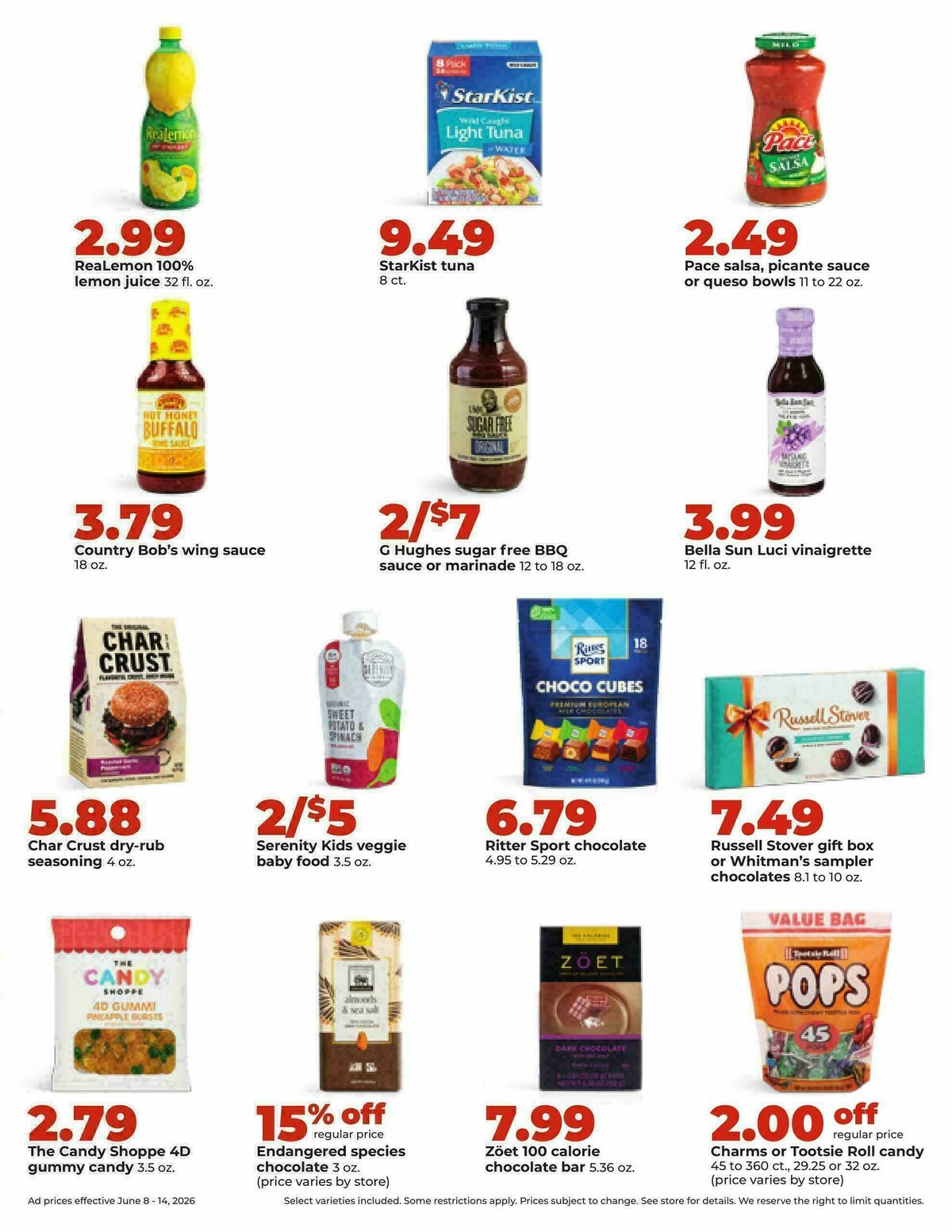 Hy-Vee Weekly Ad from June 8