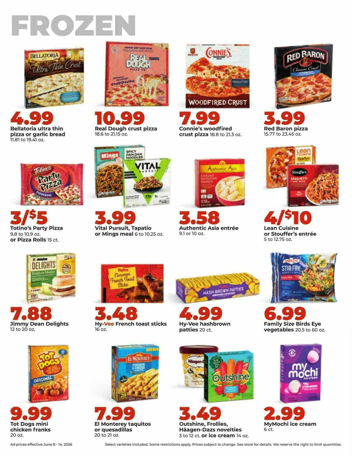 Hy-Vee Weekly Ad from June 8