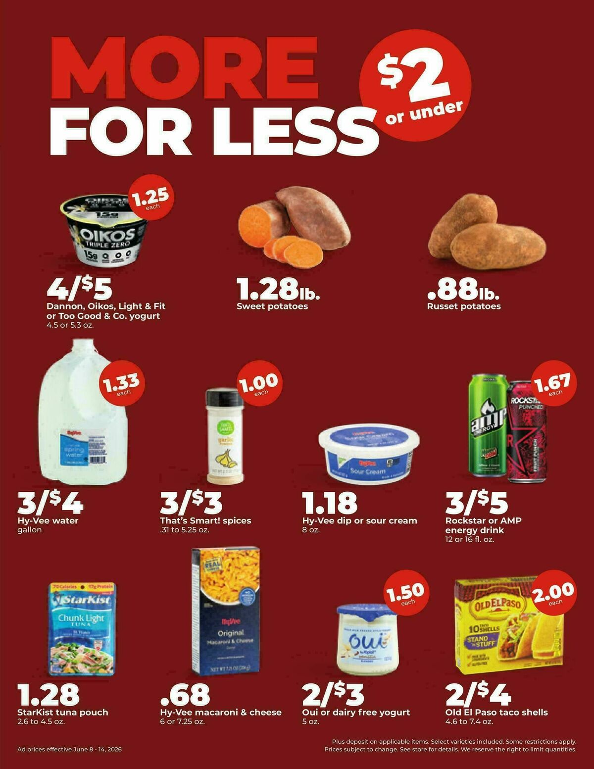 Hy-Vee Weekly Ad from June 8