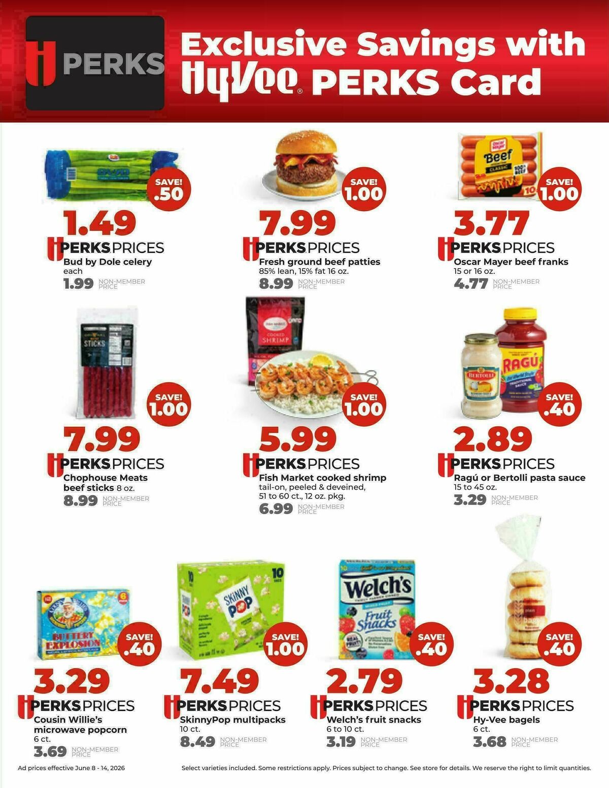 Hy-Vee Weekly Ad from June 8