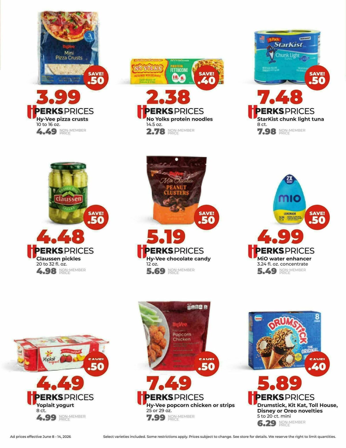 Hy-Vee Weekly Ad from June 8