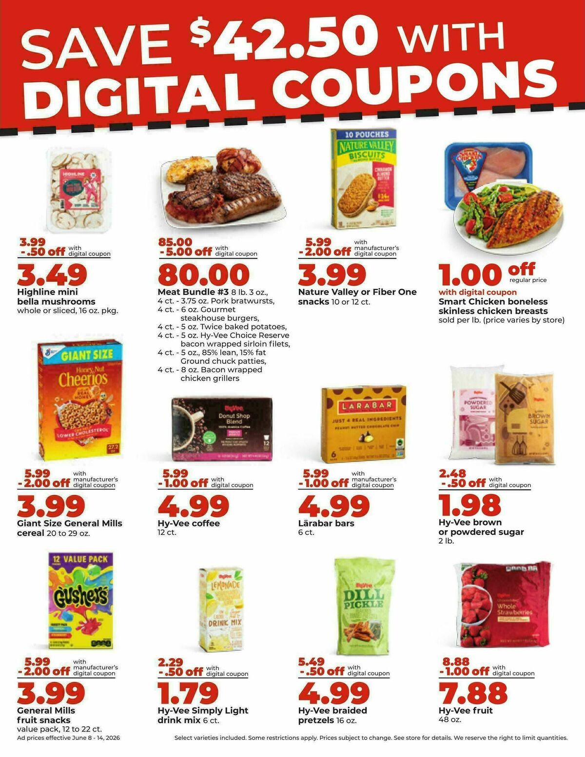 Hy-Vee Weekly Ad from June 8