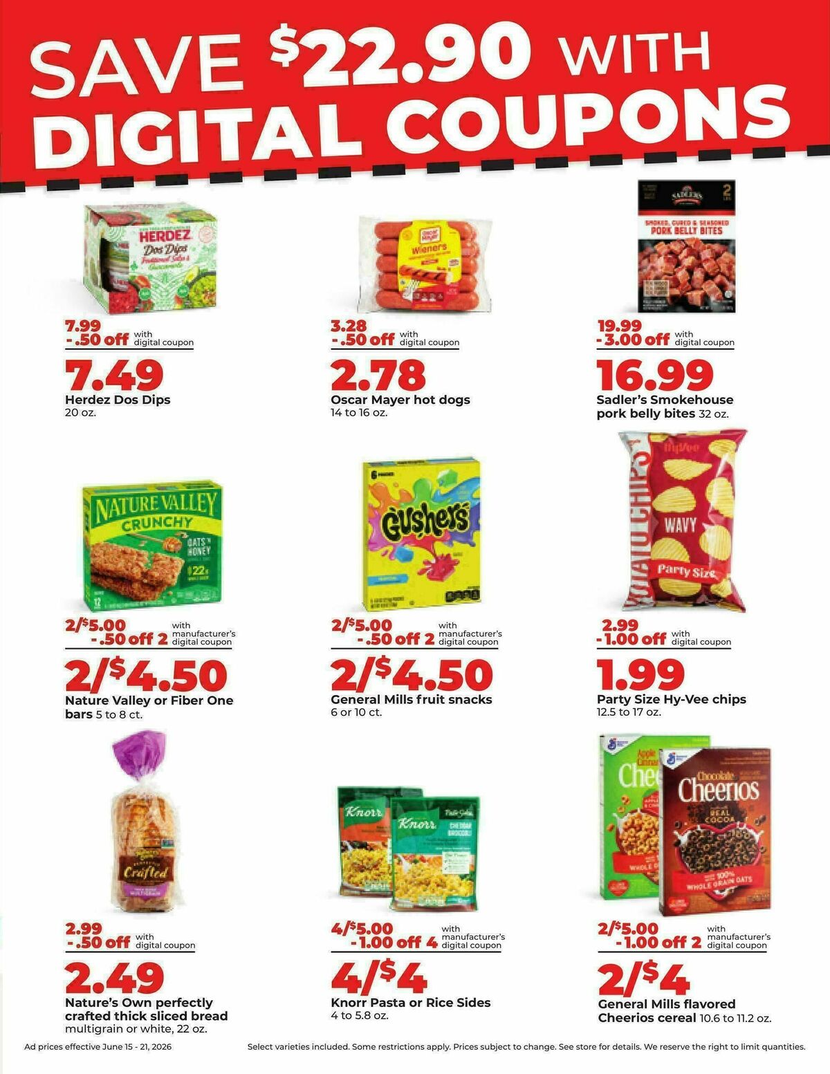 Hy-Vee Weekly Ad from June 15