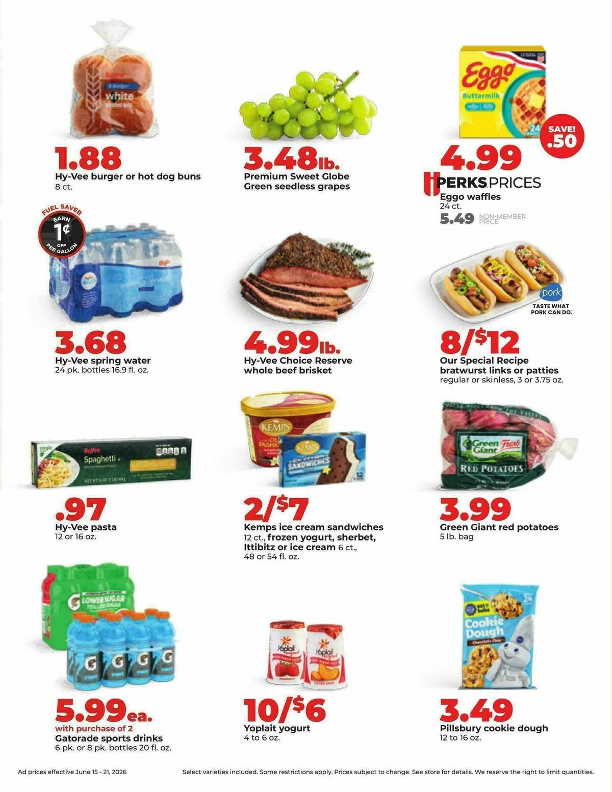 Hy-Vee Weekly Ad from June 15