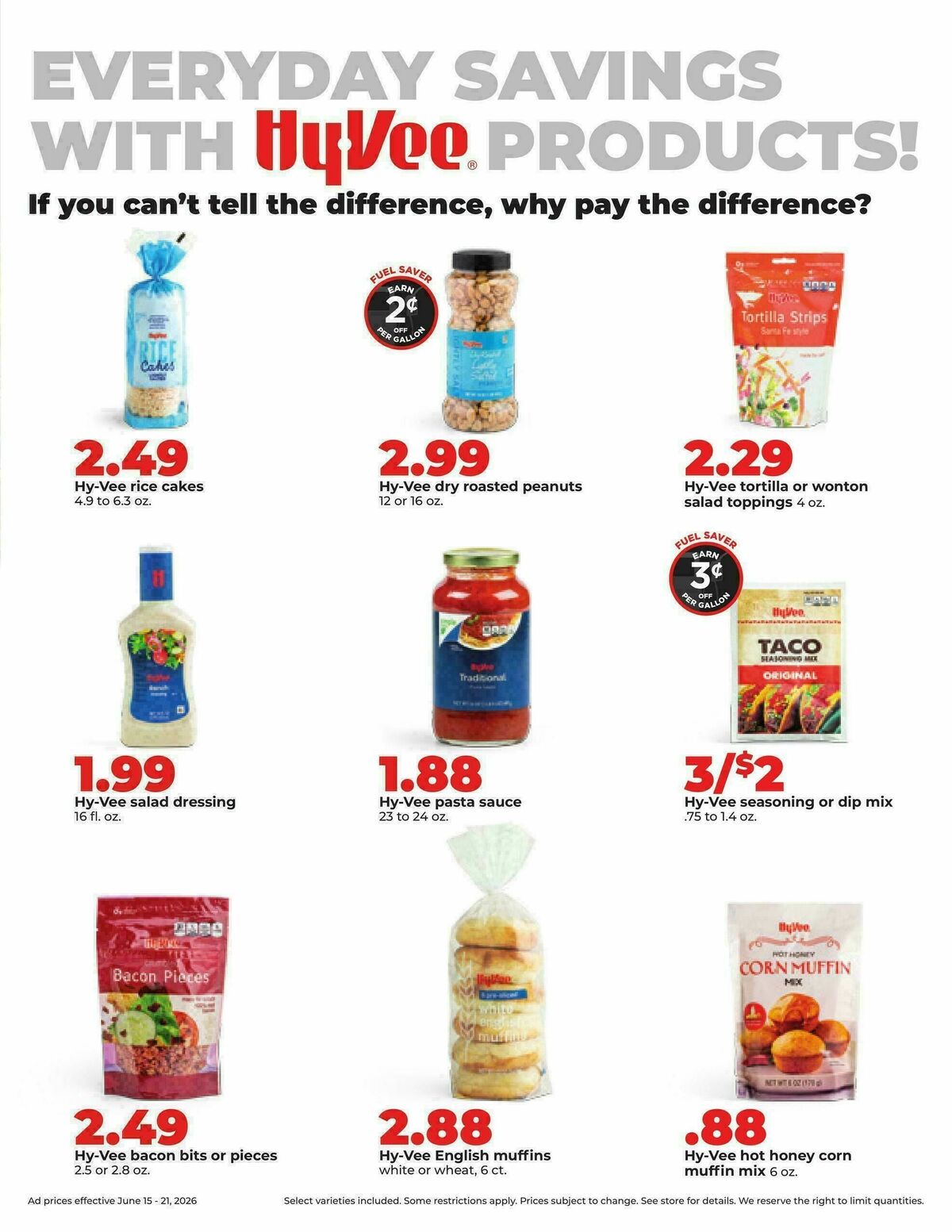 Hy-Vee Weekly Ad from June 15