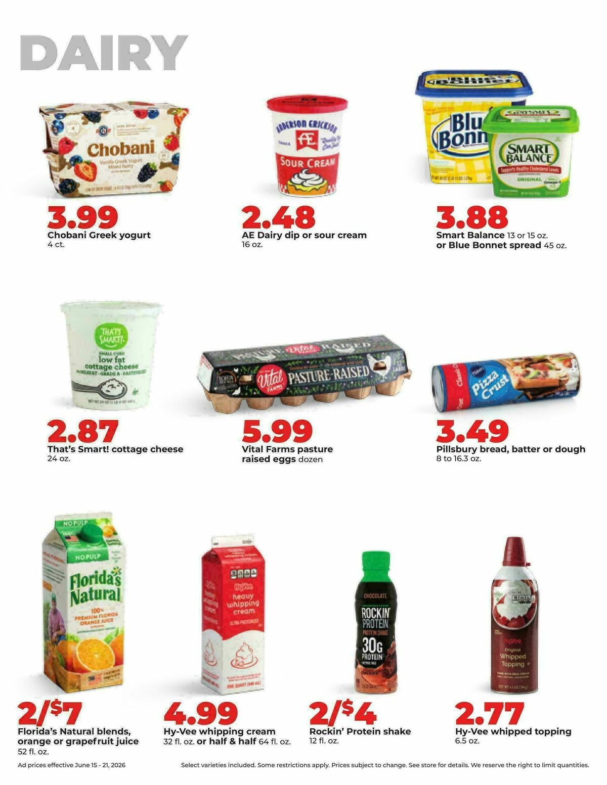 Hy-Vee Weekly Ad from June 15