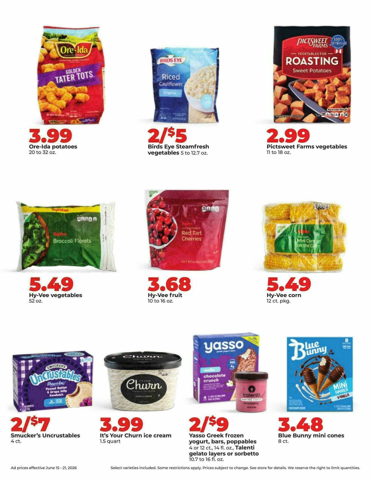 Hy-Vee Weekly Ad from June 15