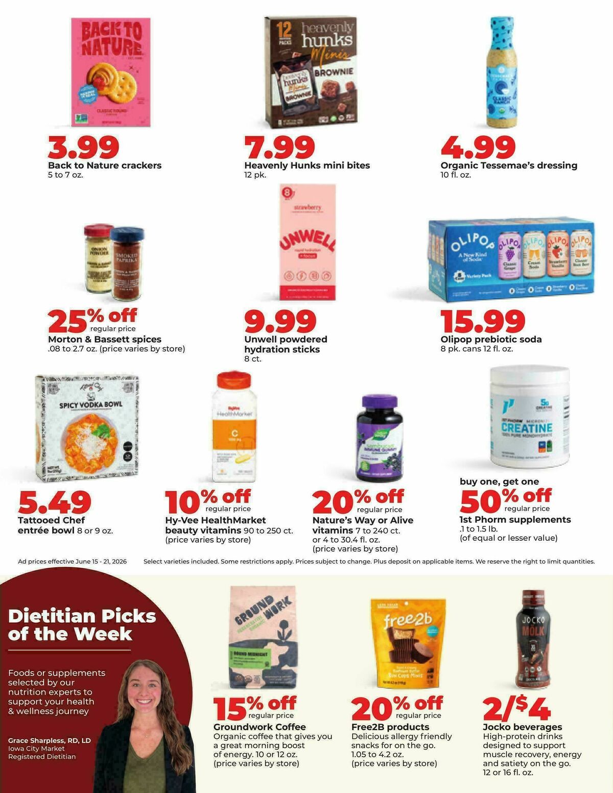 Hy-Vee Weekly Ad from June 15