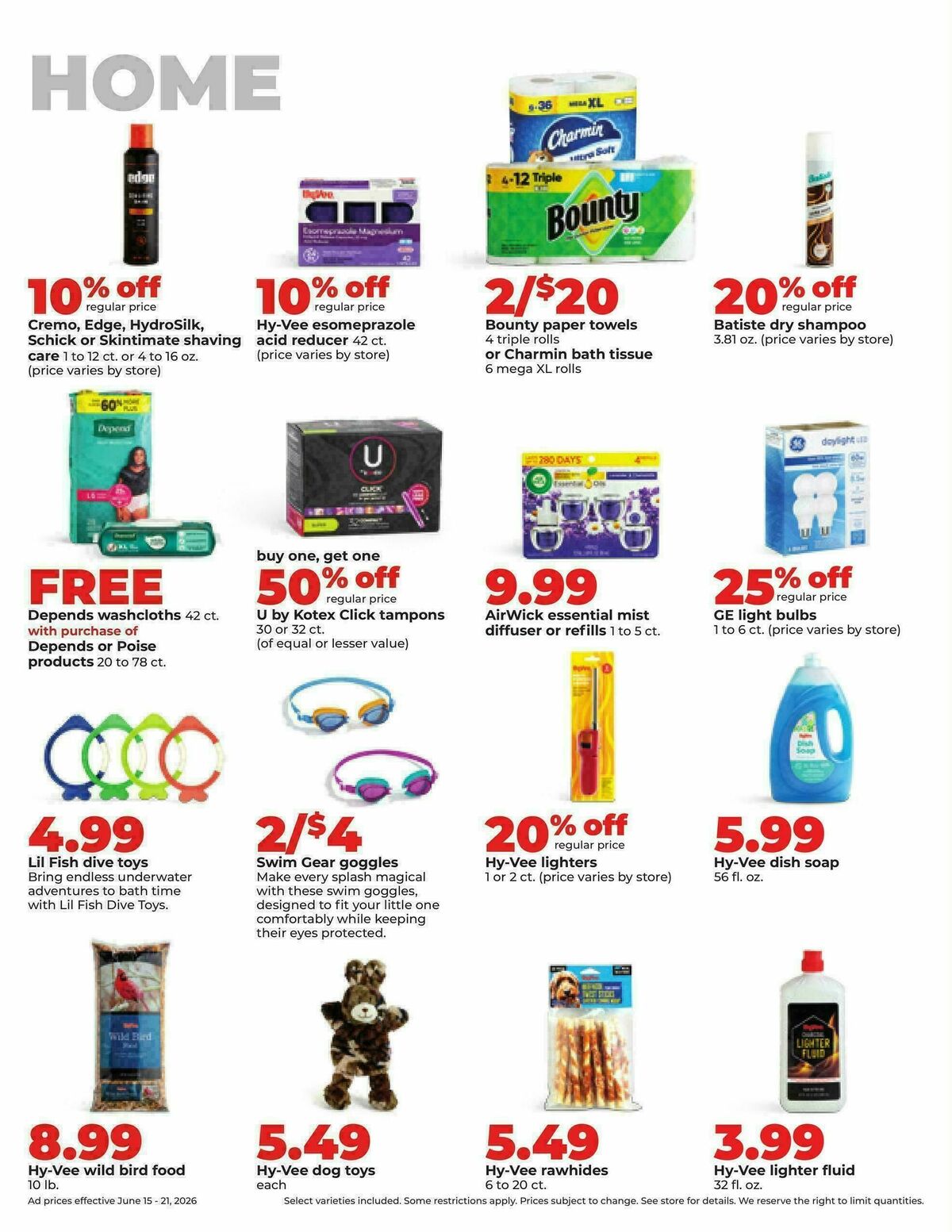 Hy-Vee Weekly Ad from June 15