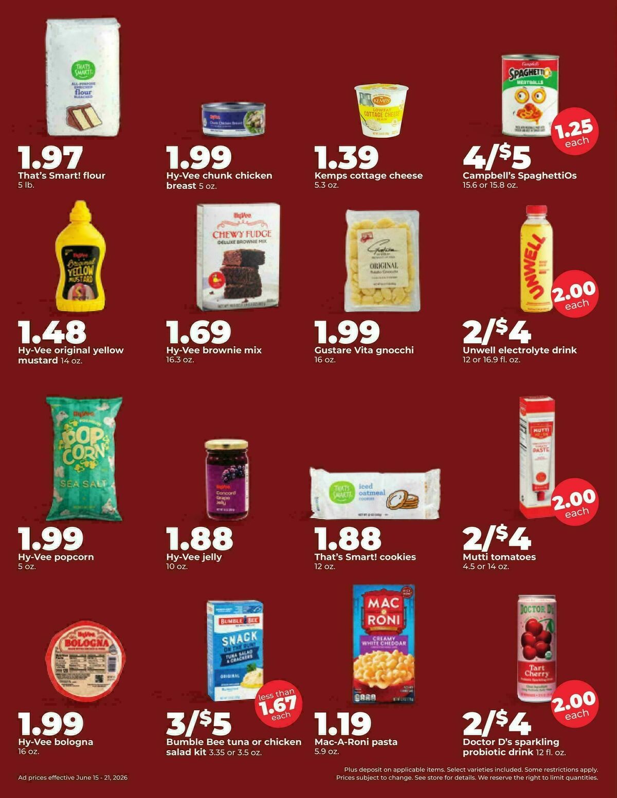Hy-Vee Weekly Ad from June 15