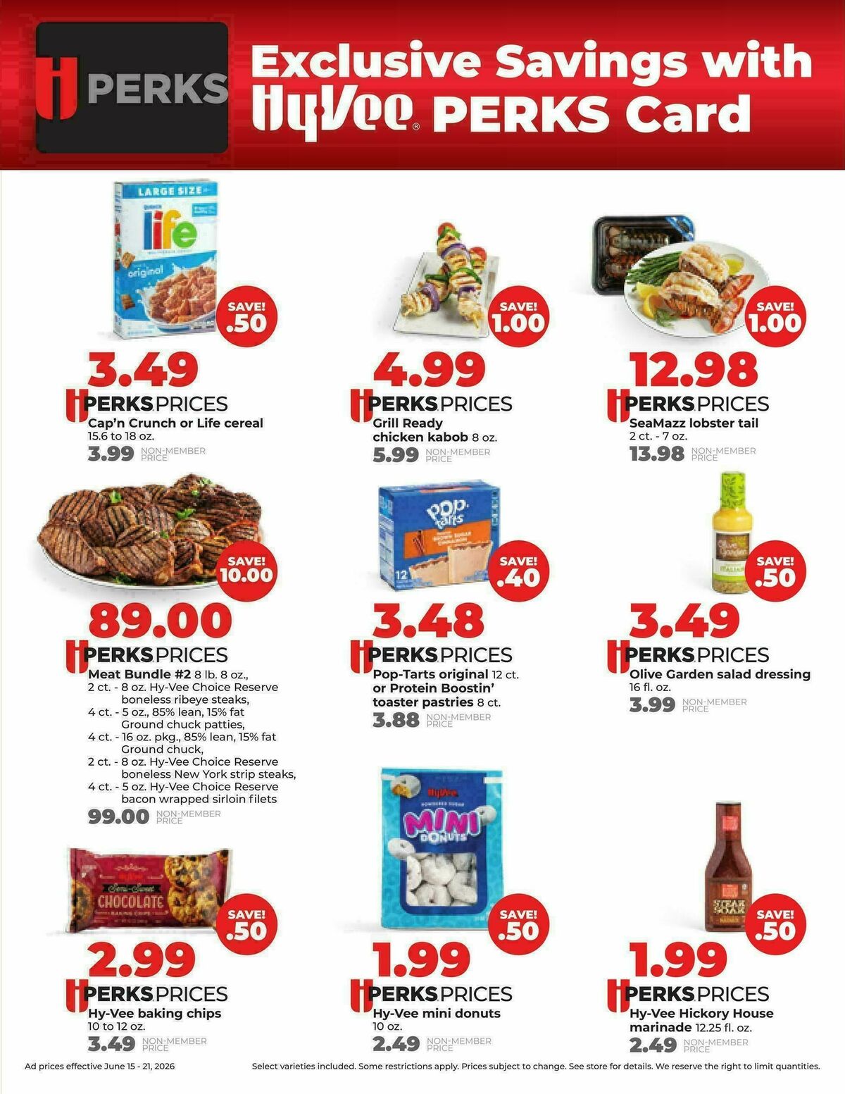 Hy-Vee Weekly Ad from June 15