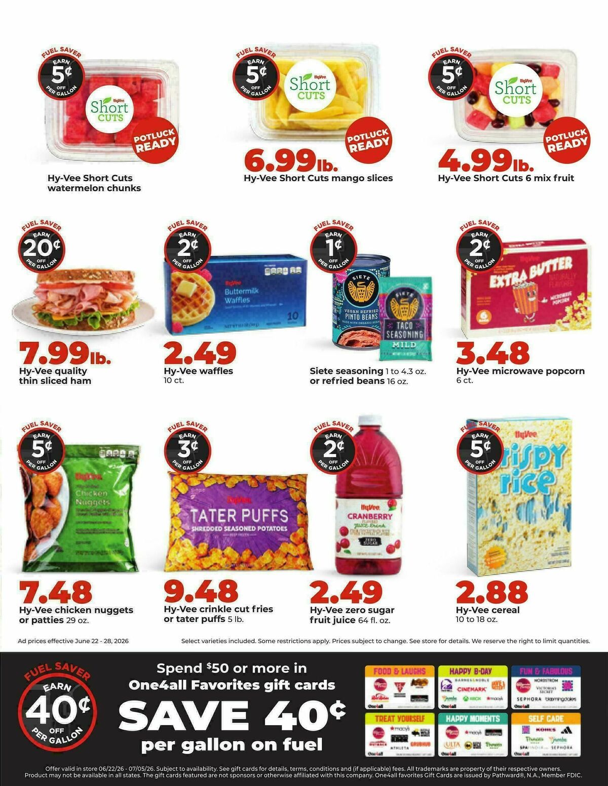 Hy-Vee Weekly Ad from June 22