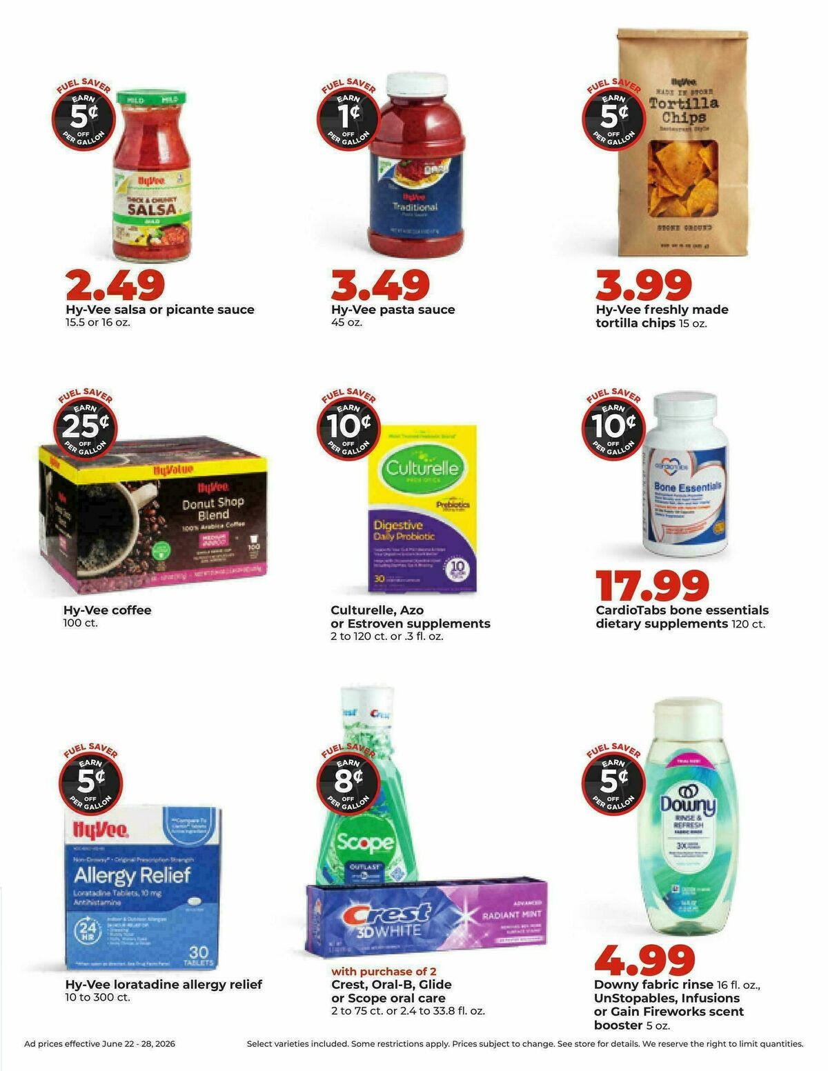 Hy-Vee Weekly Ad from June 22