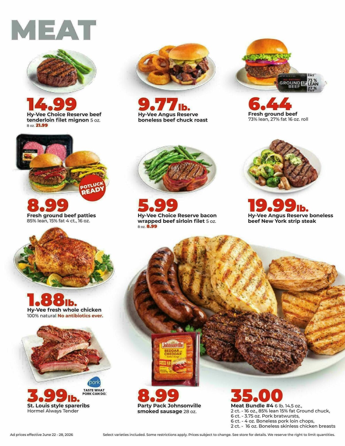 Hy-Vee Weekly Ad from June 22