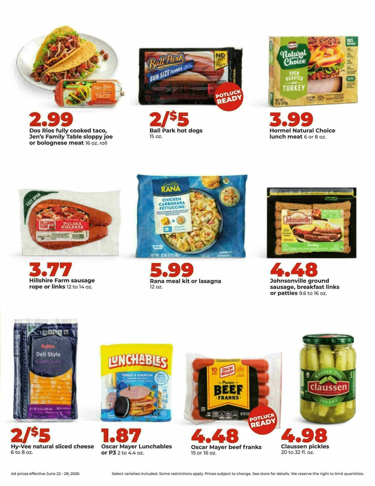 Hy-Vee Weekly Ad from June 22