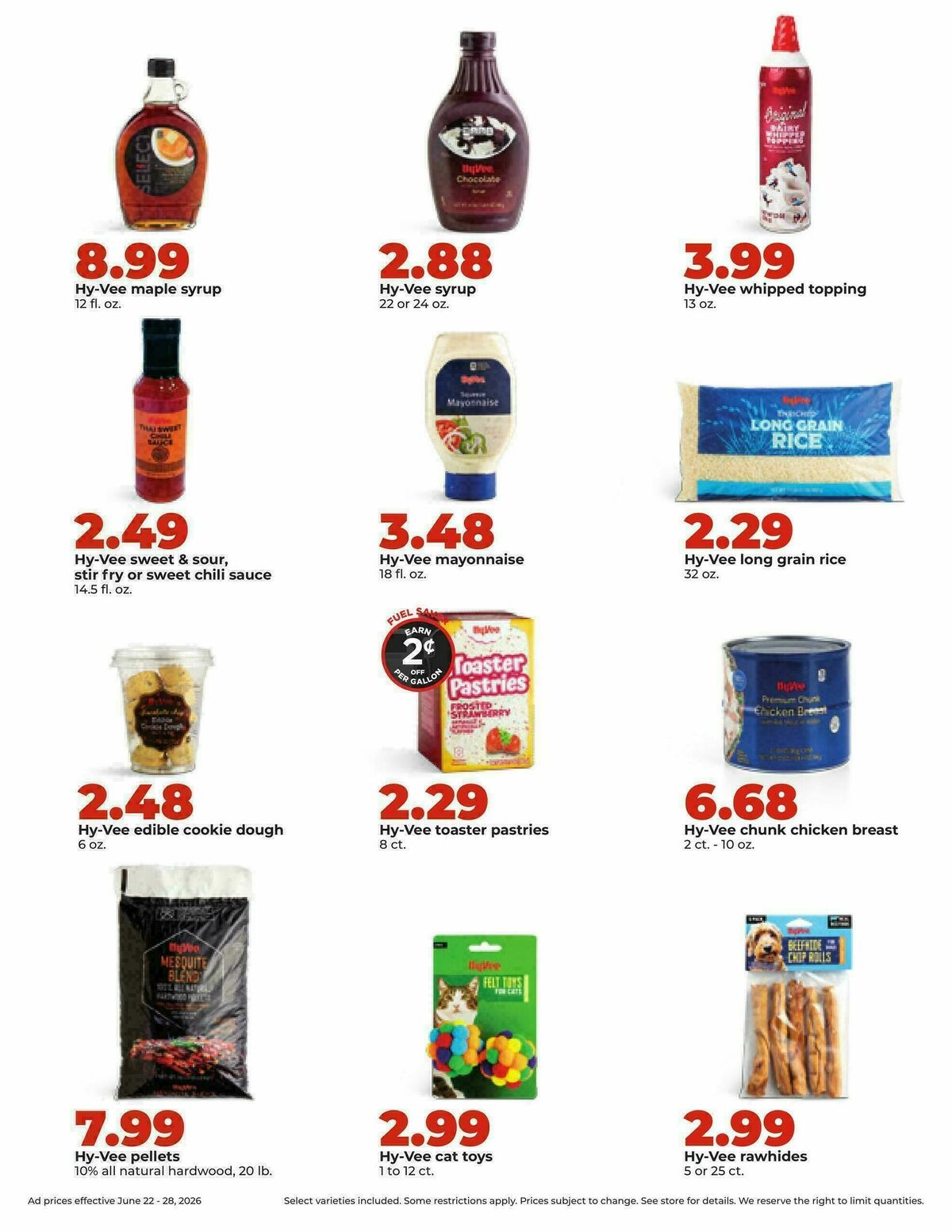 Hy-Vee Weekly Ad from June 22