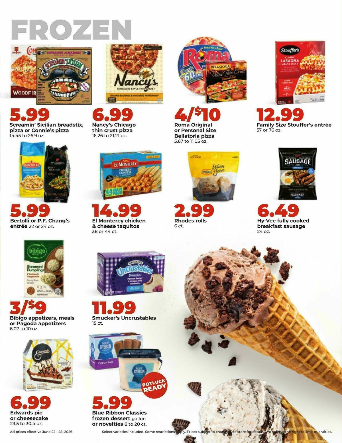 Hy-Vee Weekly Ad from June 22