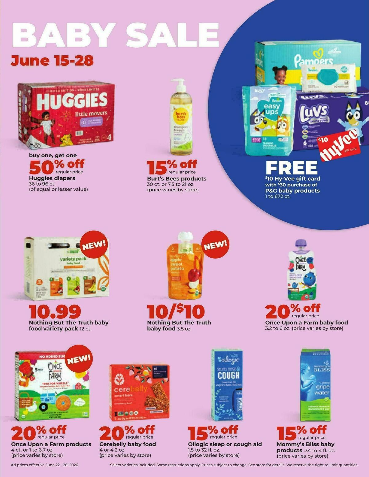 Hy-Vee Weekly Ad from June 22