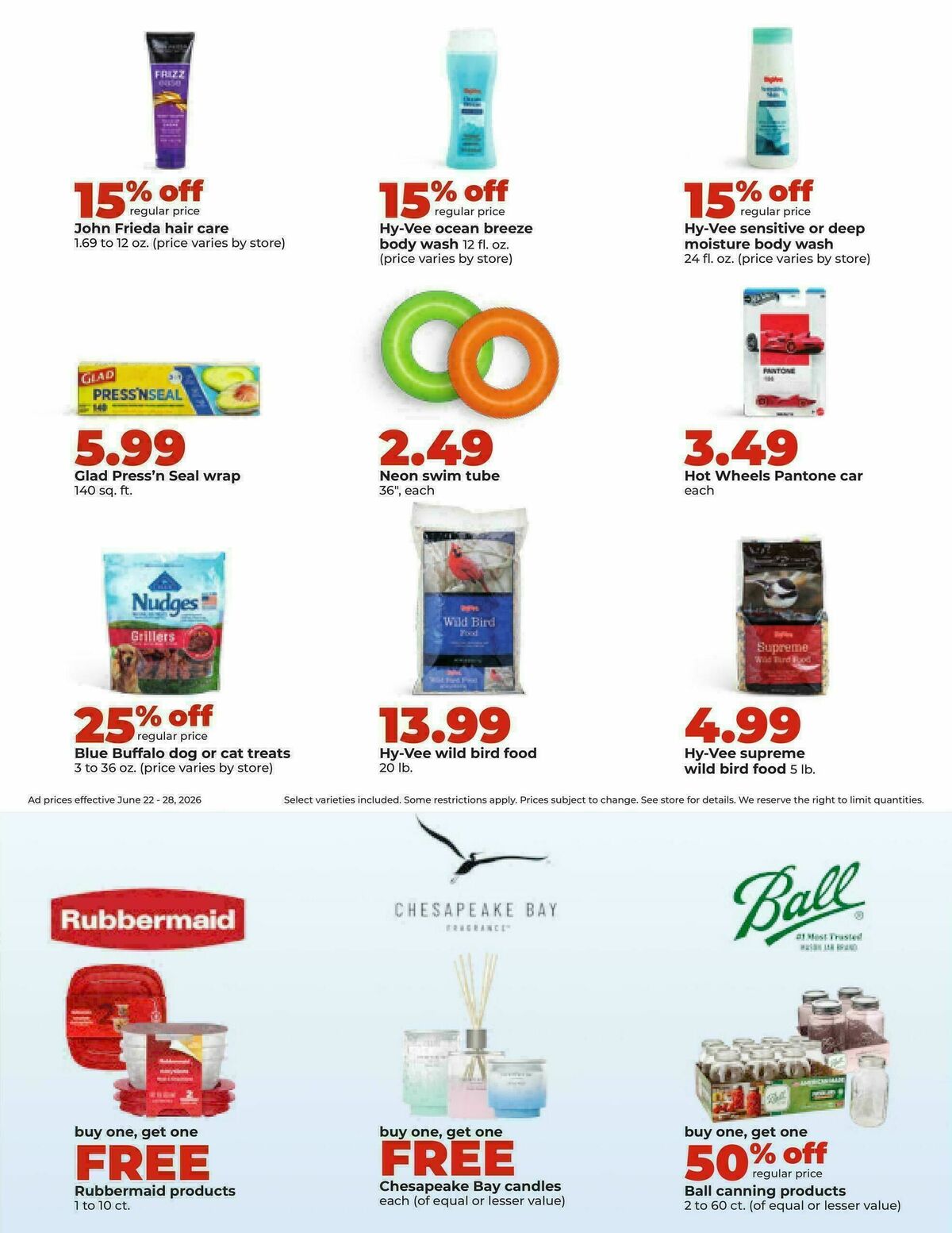 Hy-Vee Weekly Ad from June 22