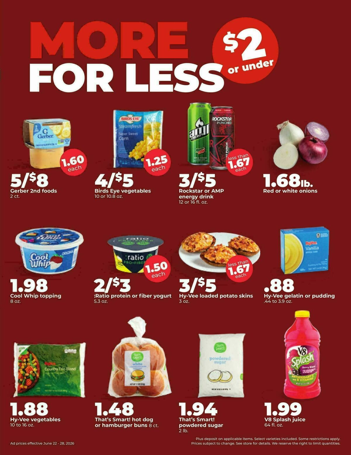 Hy-Vee Weekly Ad from June 22