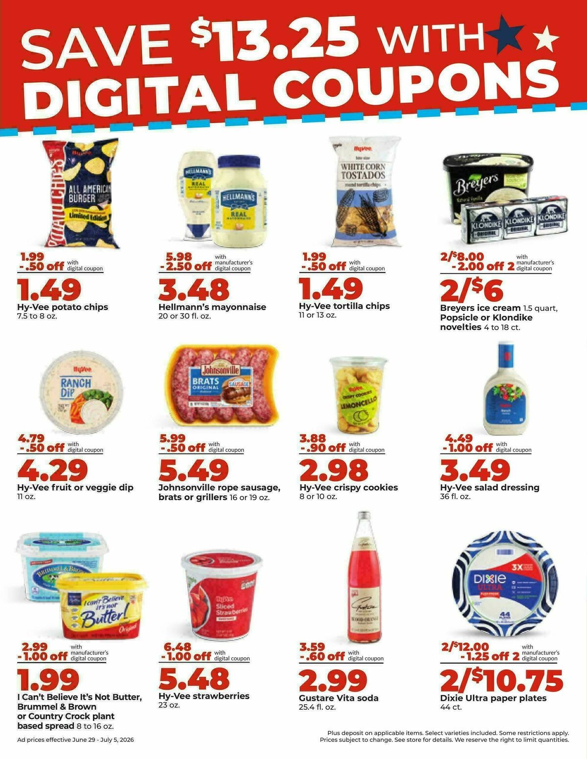 Hy-Vee Weekly Ad from June 29