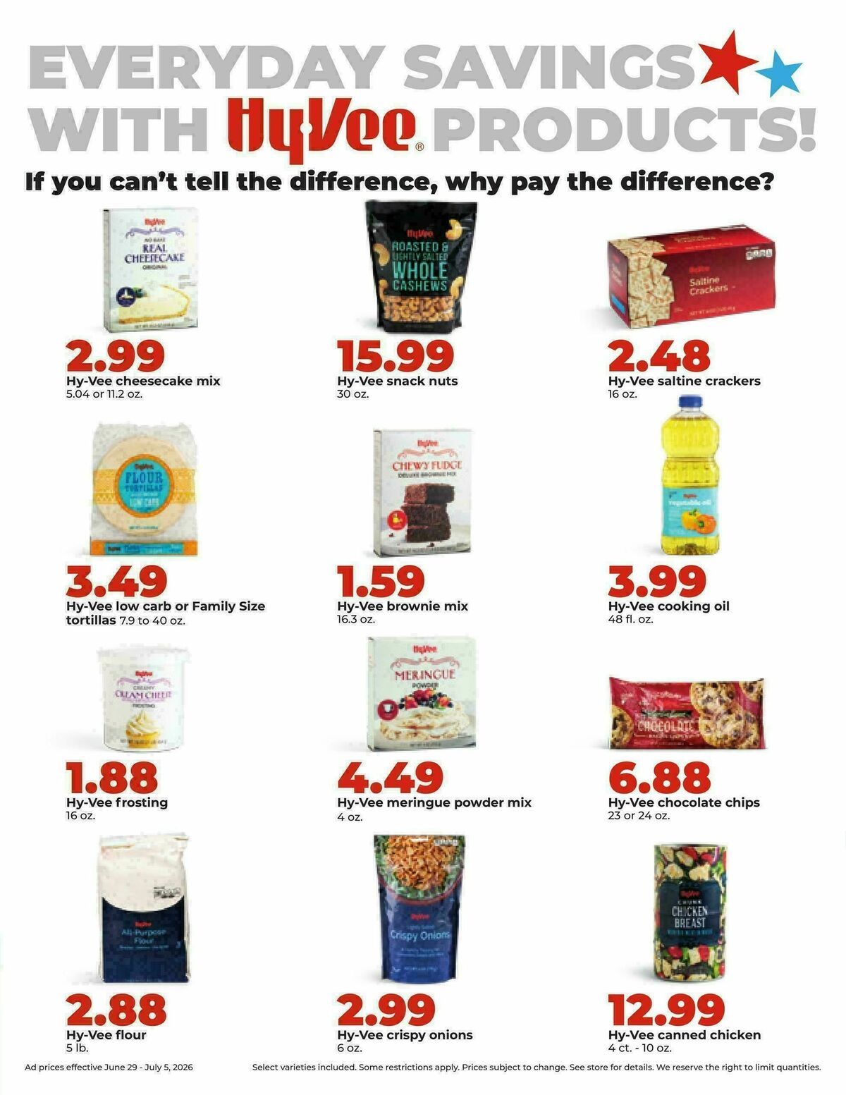 Hy-Vee Weekly Ad from June 29