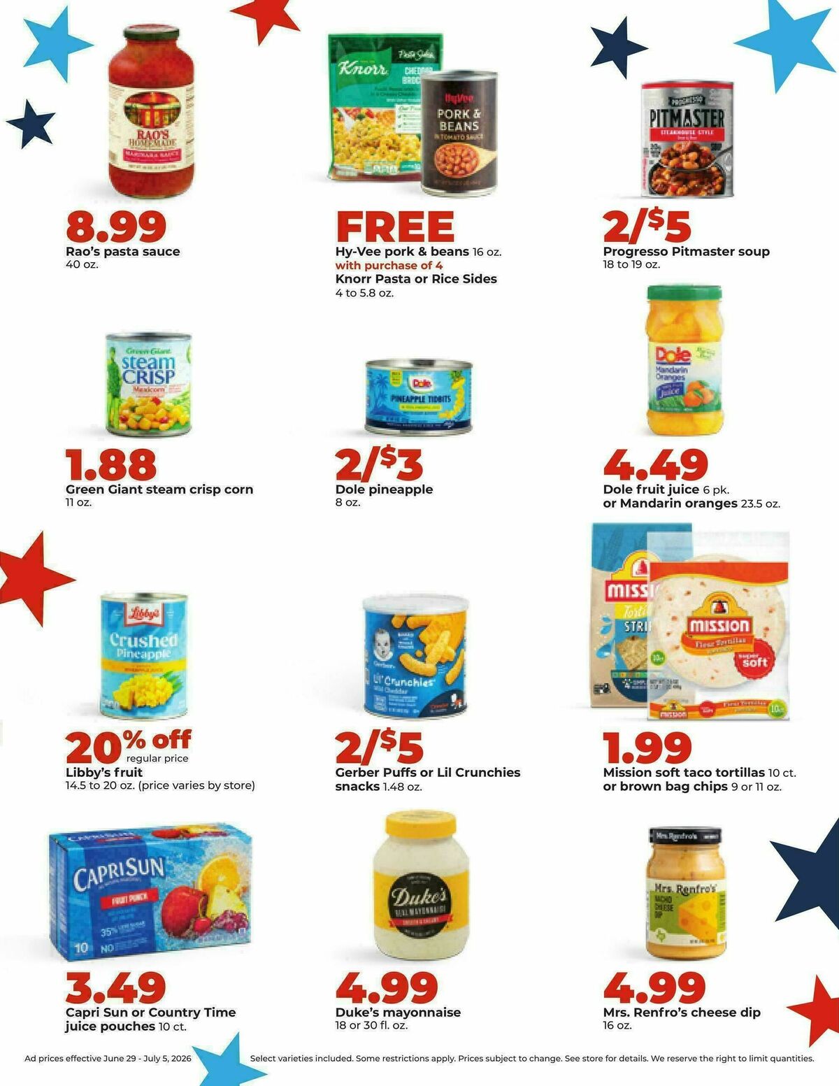 Hy-Vee Weekly Ad from June 29