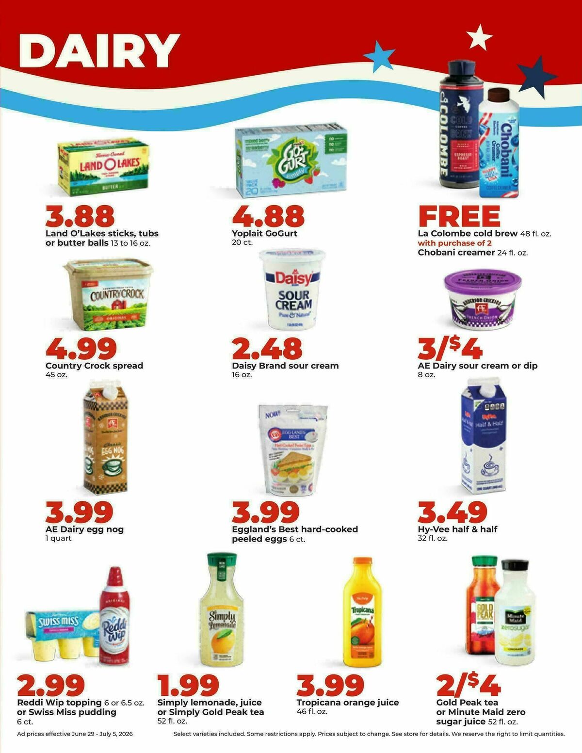Hy-Vee Weekly Ad from June 29