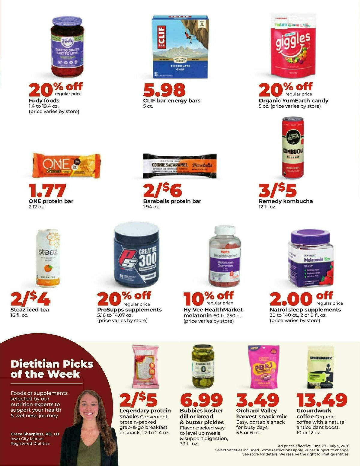 Hy-Vee Weekly Ad from June 29