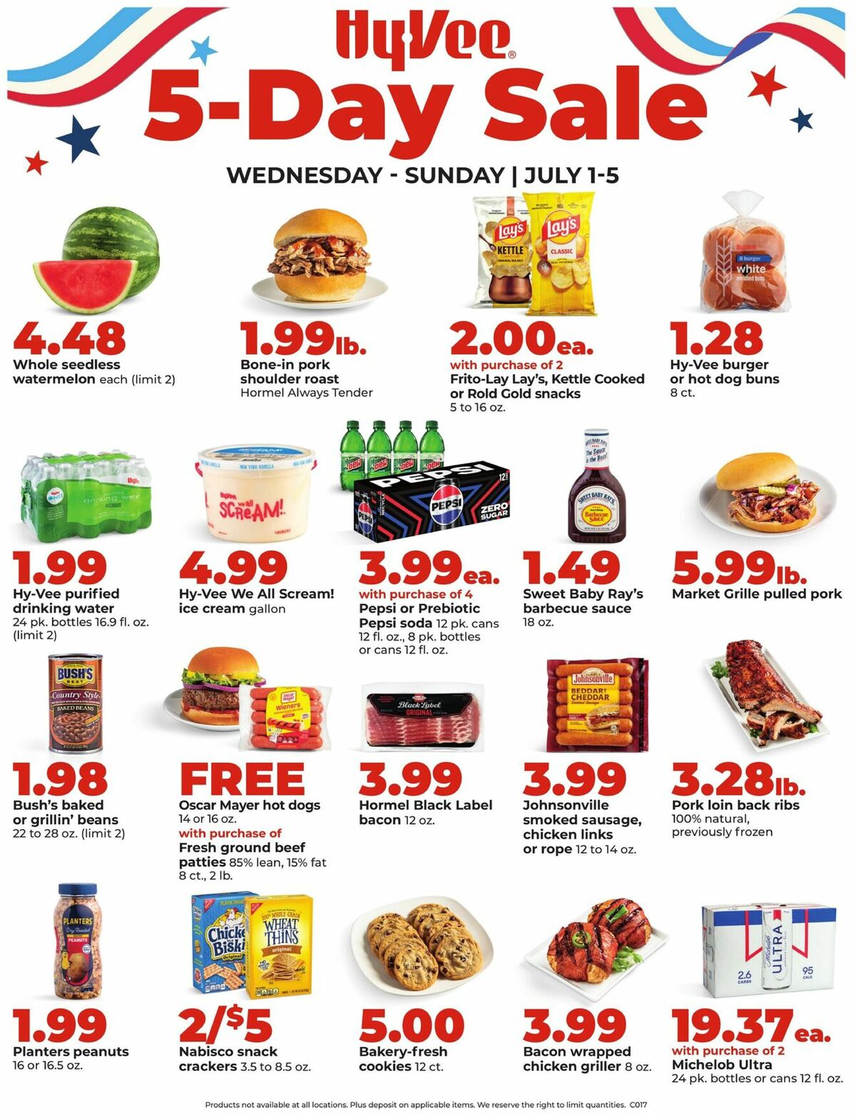 Hy-Vee Special Sales Weekly Ad from July 1