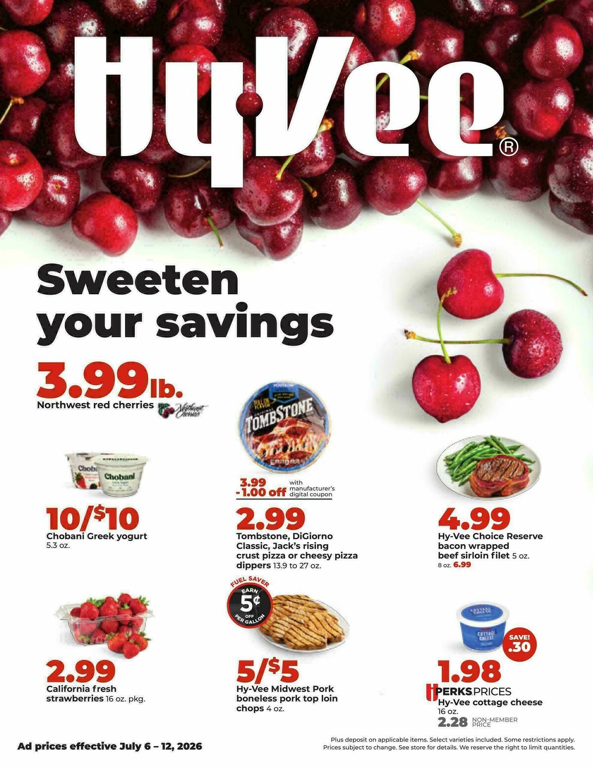 Hy-Vee Weekly Ad from July 6