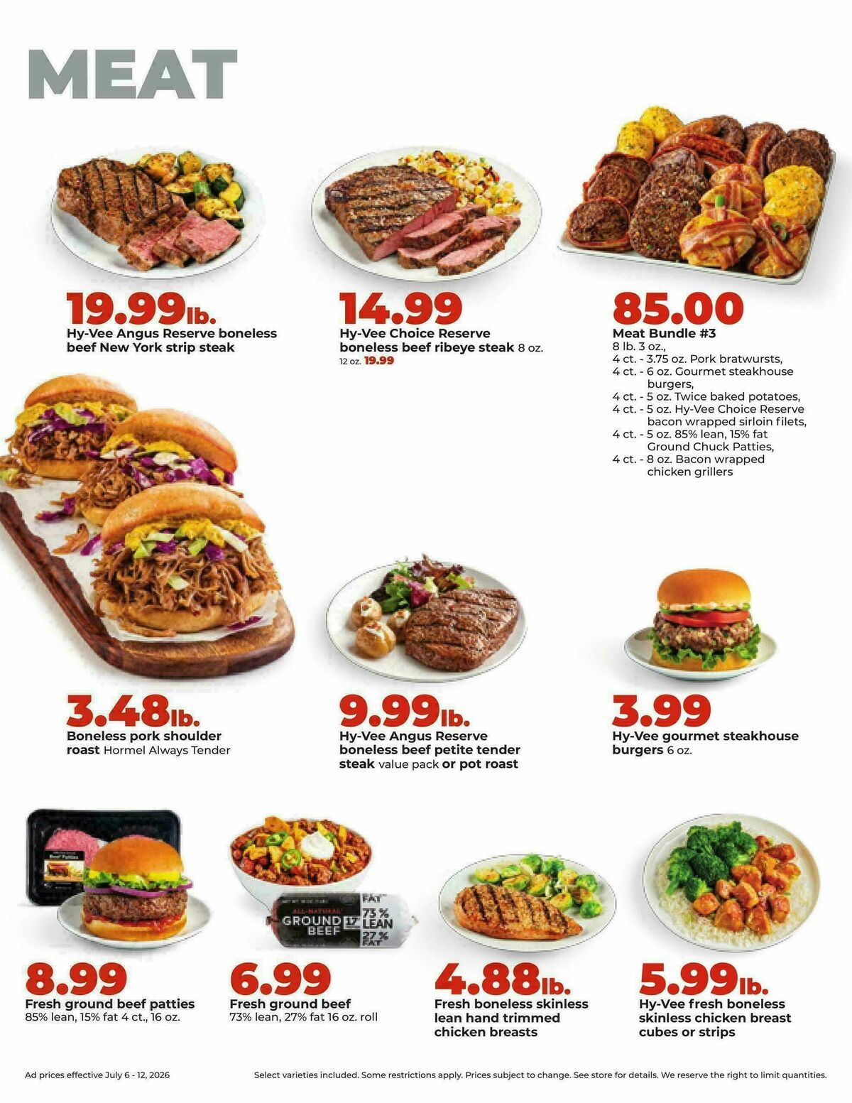 Hy-Vee Weekly Ad from July 6