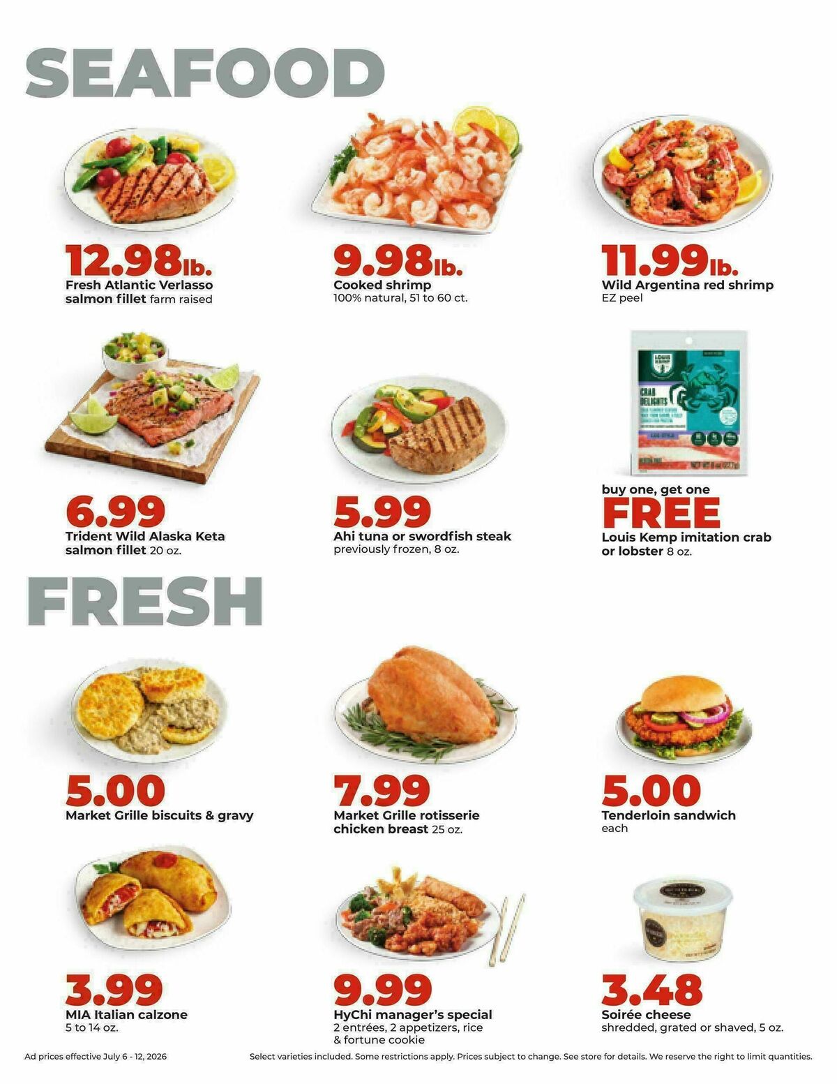 Hy-Vee Weekly Ad from July 6
