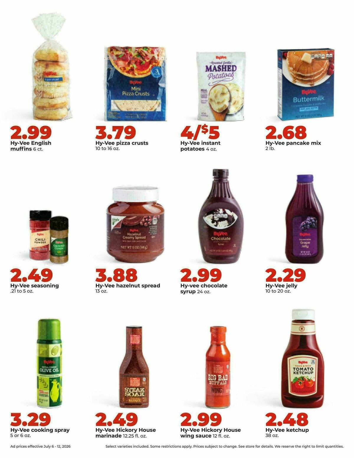 Hy-Vee Weekly Ad from July 6