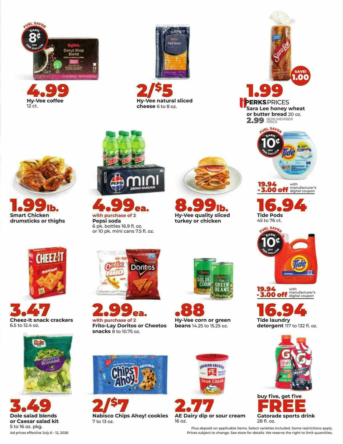 Hy-Vee Weekly Ad from July 6