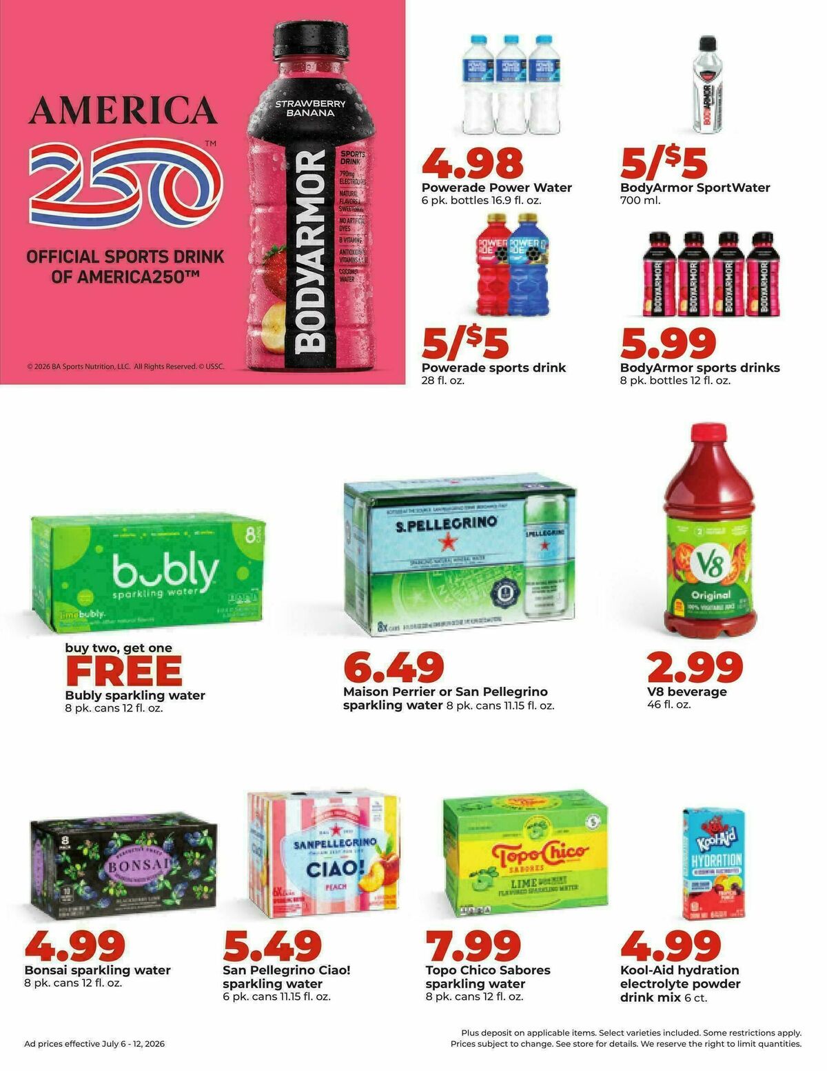 Hy-Vee Weekly Ad from July 6