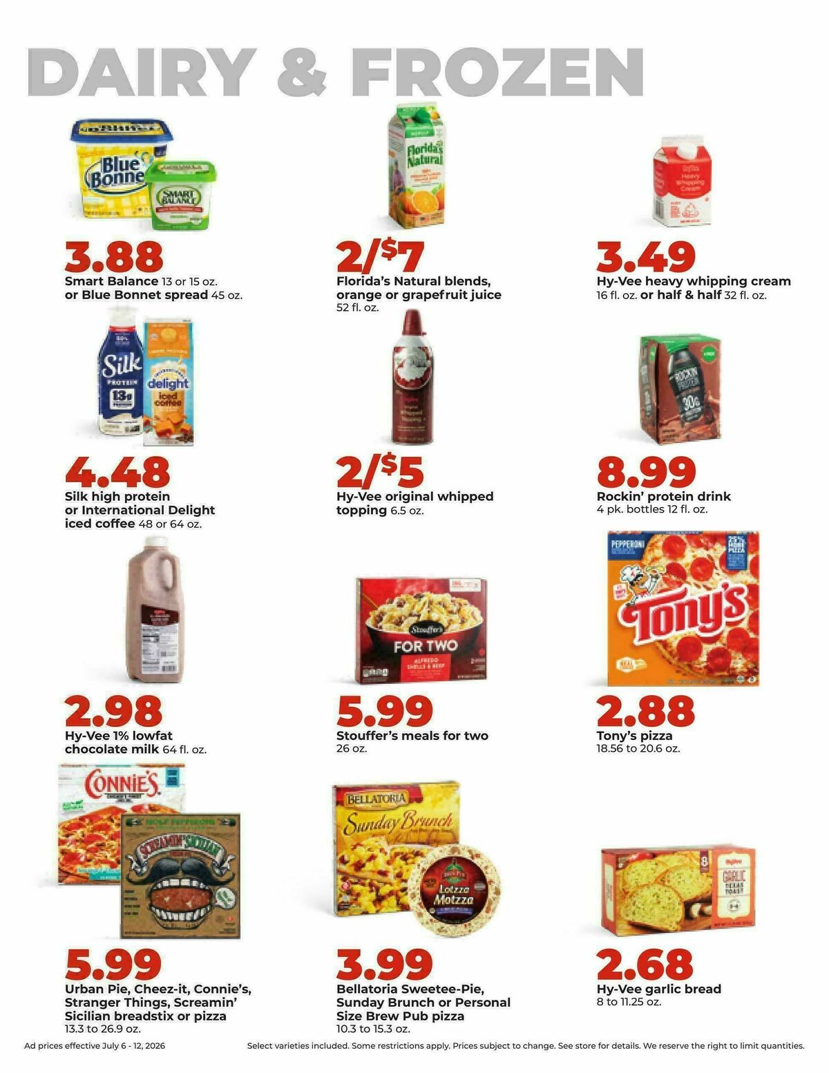 Hy-Vee Weekly Ad from July 6