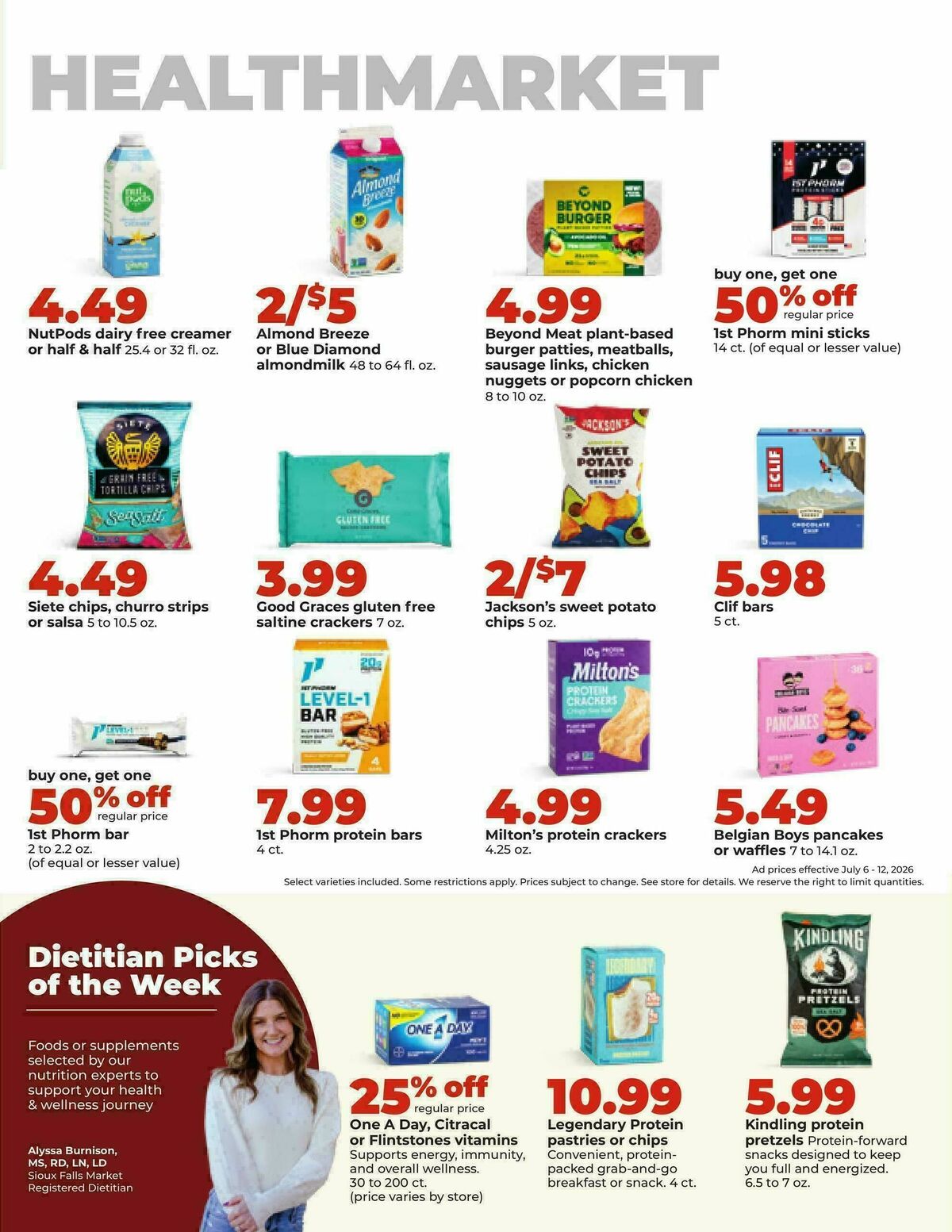 Hy-Vee Weekly Ad from July 6