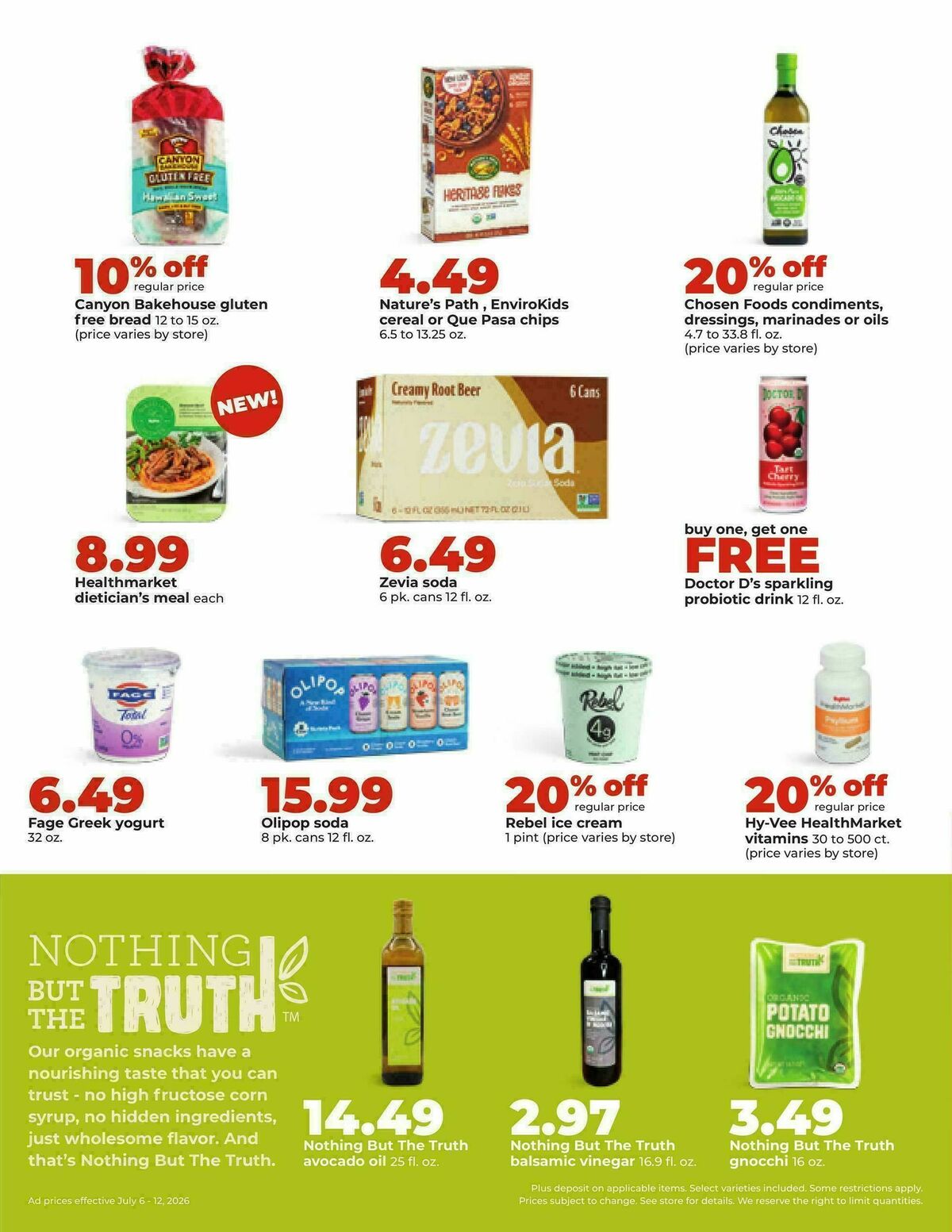 Hy-Vee Weekly Ad from July 6
