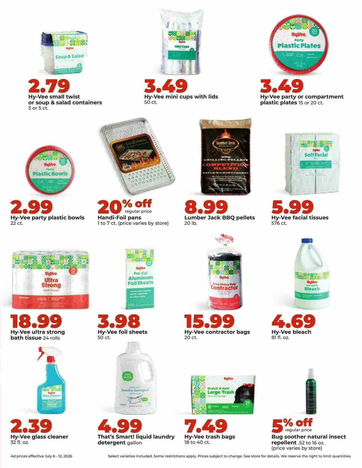 Hy-Vee Weekly Ad from July 6