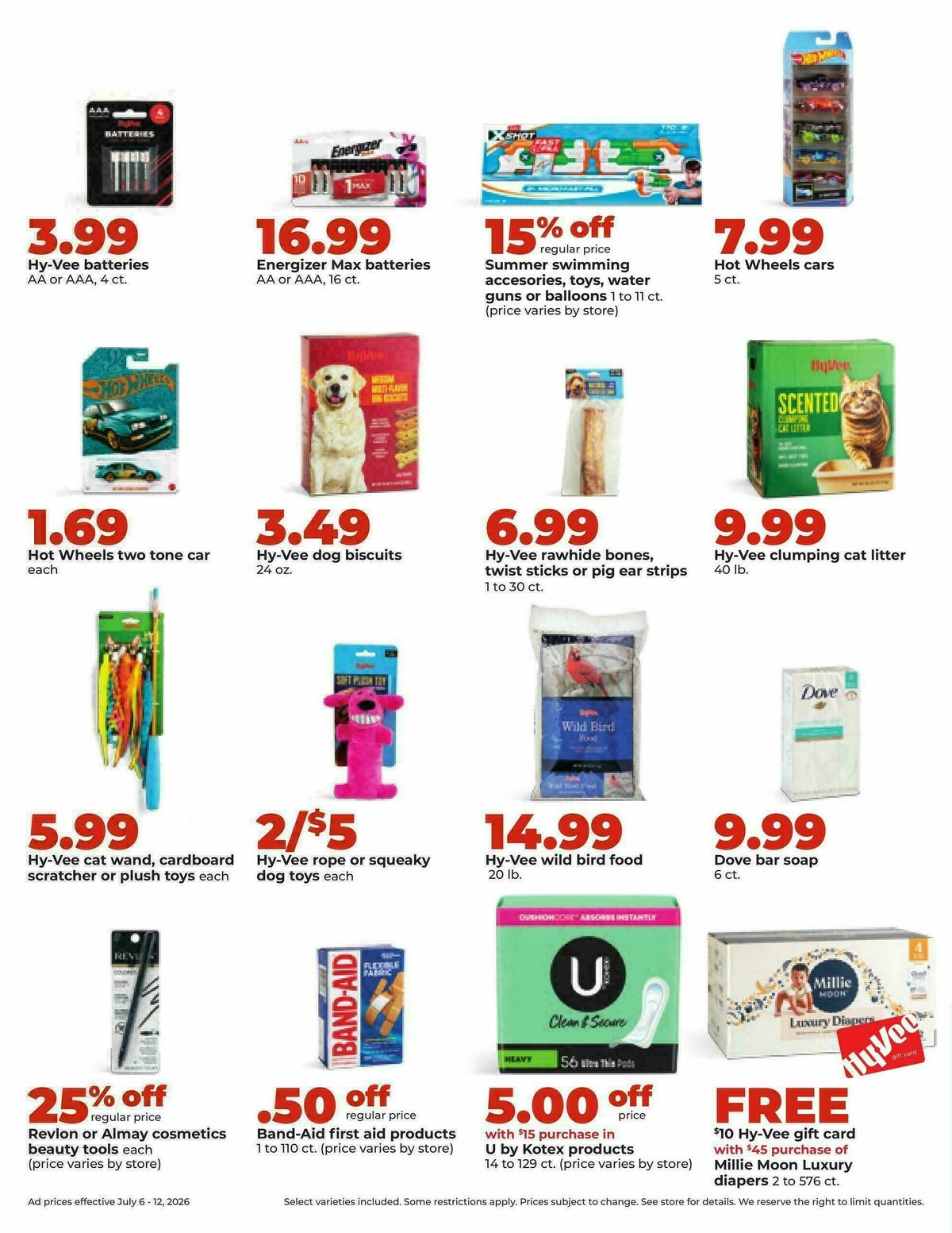 Hy-Vee Weekly Ad from July 6