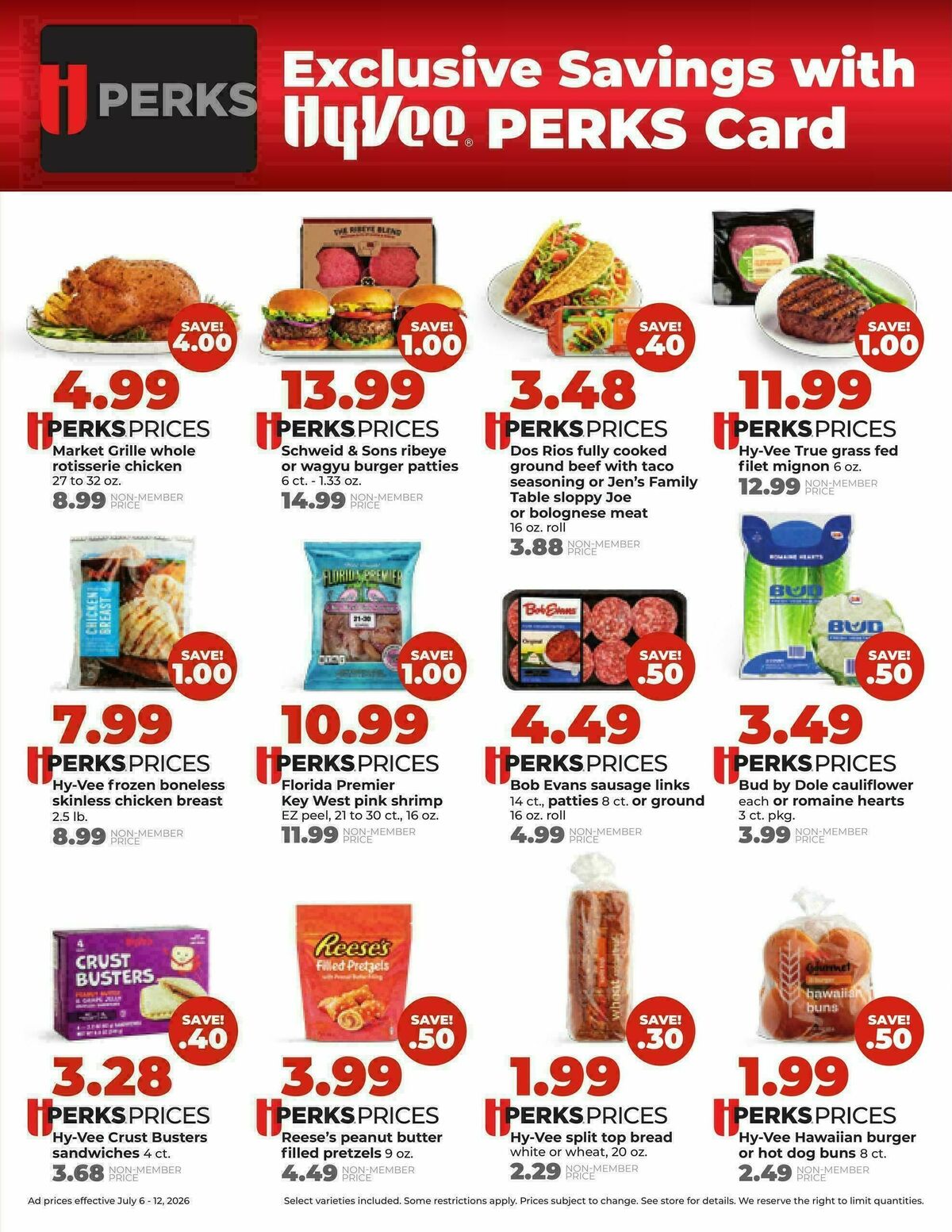 Hy-Vee Weekly Ad from July 6