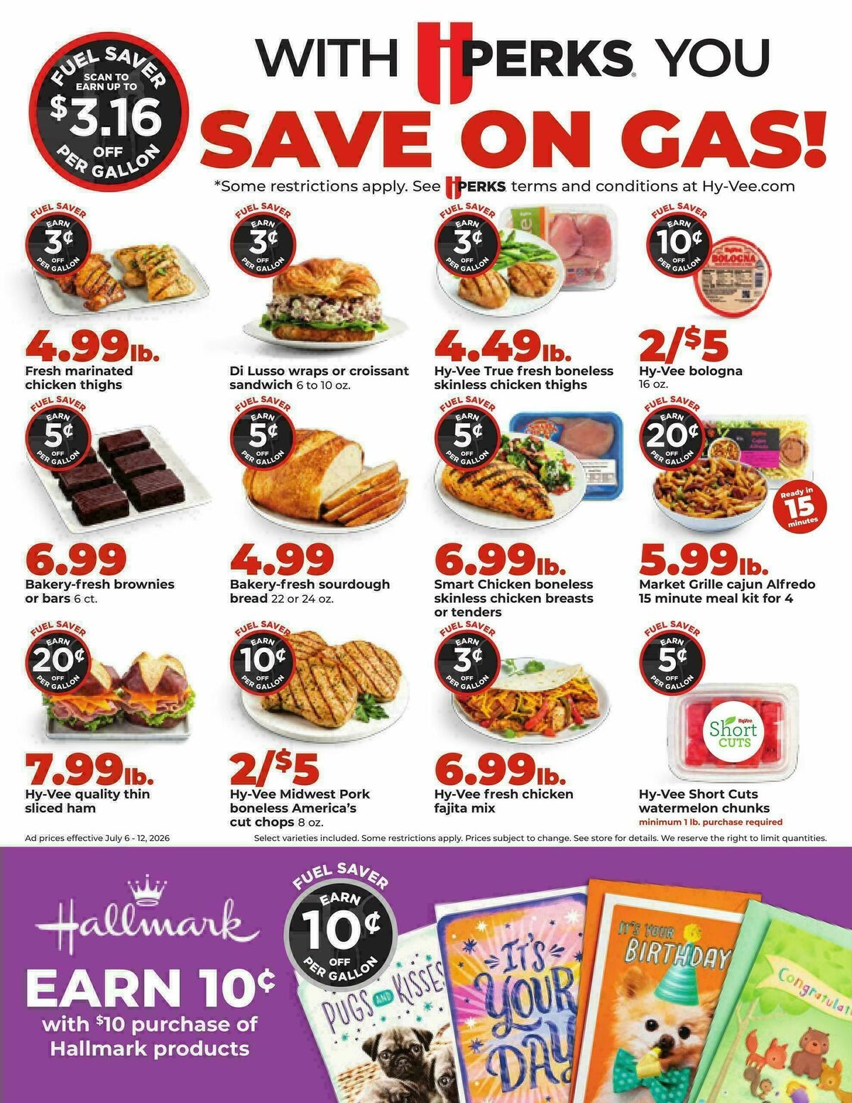 Hy-Vee Weekly Ad from July 6
