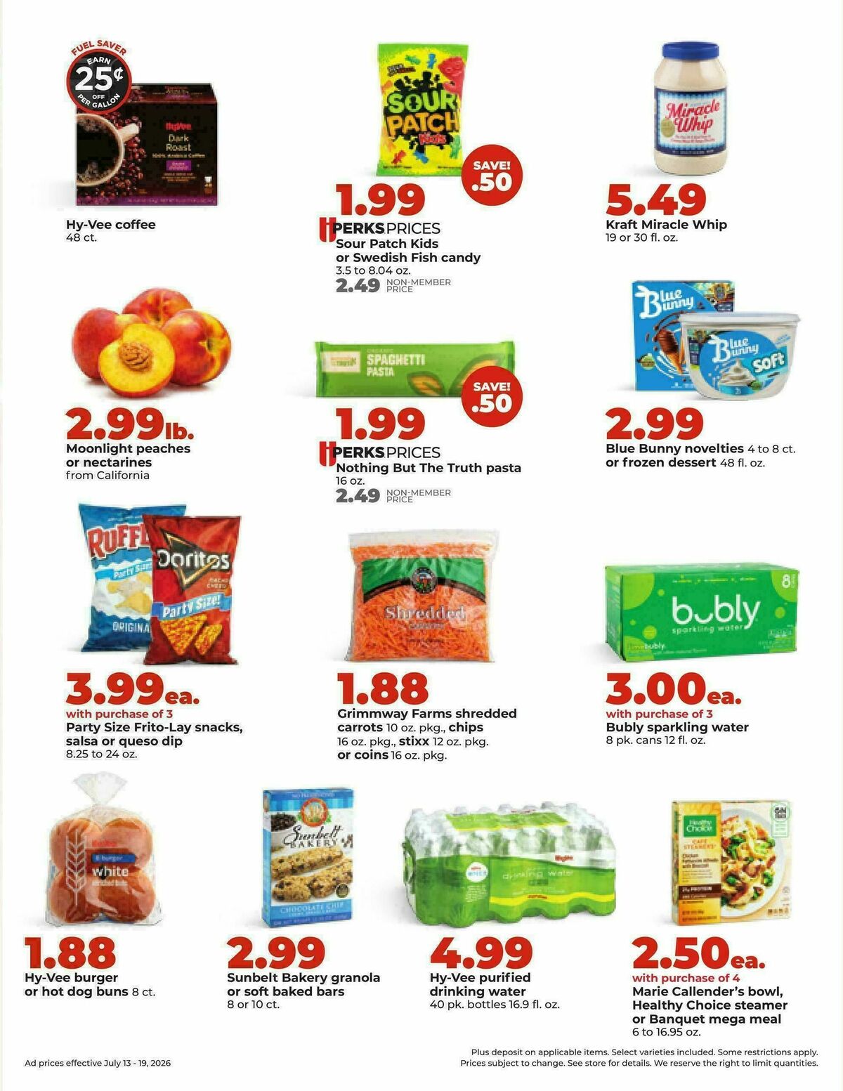 Hy-Vee Weekly Ad from July 13